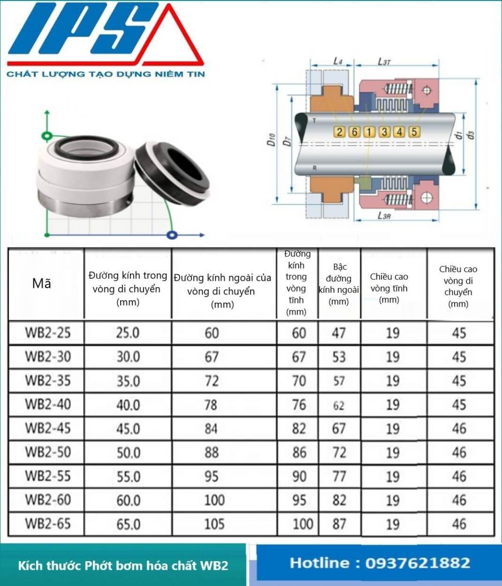Phớt WB2-6(6)